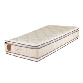 Colchão Solteiro 78x188x28 Bali Prorelax Molas Ensacadas Pillow Top Duplo - Bege