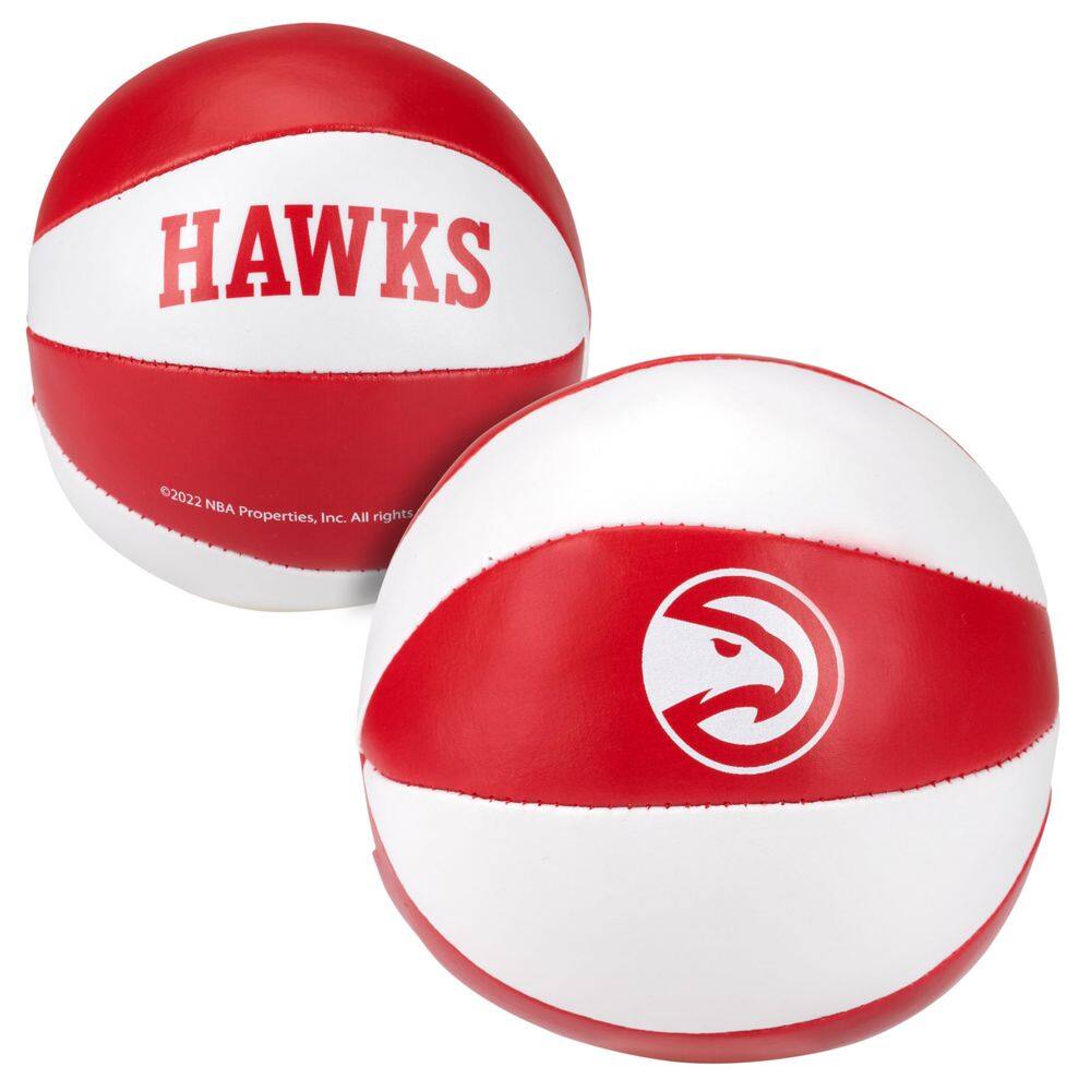 Bolas de basquete de brinquedo Franklin Sports NBA Atlanta Hawks 4", pacote com 2