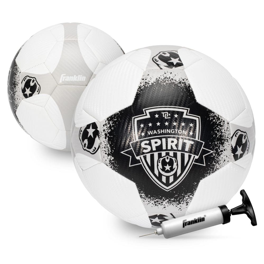 Bola de futebol Franklin Sports NWSL Washington Spirit Tamanho 5
