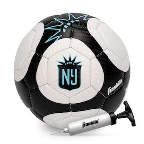 Bola de futebol Franklin Sports NWSL NJ/NY Gotham Mini tamanho 1