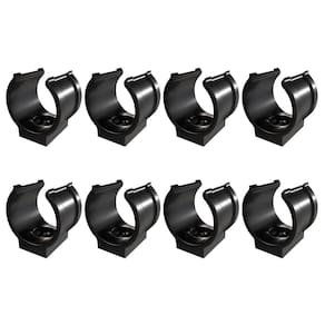 Kit 8 Abraçadeira Impacto Cano Tubo 25Mm 3/4`` Preta Estrela