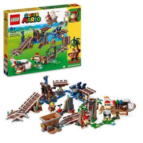 Conjunto de expansão LEGO Super Mario Diddy Kong Mine Cart Race