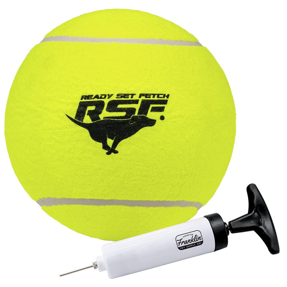 Bola de tênis para cães de grandes dimensões Franklin Pet Supply 8.5 Jumbo