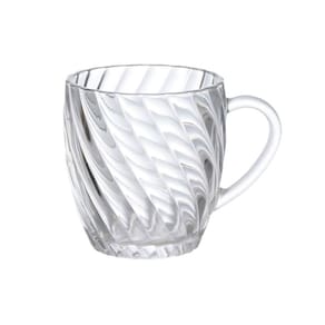 Conjunto de 6 Canecas Elysée Transparente 285ml CANC193 - Hauskraft