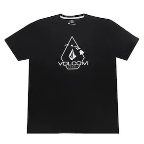 Camiseta Volcom Line Weight SM25 Masculina Preto