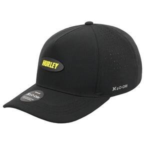 Boné Hurley Aba Curva Fastplate P Juvenil SM25 Preto