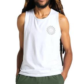 Regata Volcom Rabbit Hole SM25 Masculina Branco