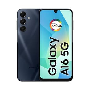 Celular Samsung Galaxy A16 5G, 128GB + 4GB RAM, Câmera de até 50MP, Tela 6.7", NFC, IP54, Bateria 5000 mAh Azul Escuro