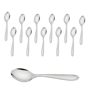 Conjunto Colher de Sobremesa Inox Tramontina Laguna 12 pç