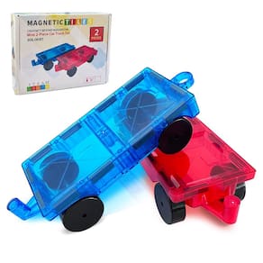 Telhas magnéticas Kit de construção de caminhões para carros Vehicle Toy 3+