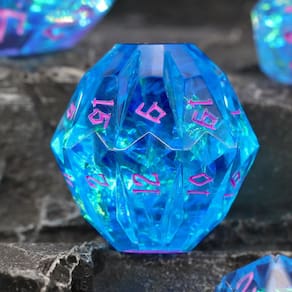 Conjunto de dados poliédricos FONGOGO Resin DND Dungeons Dragons