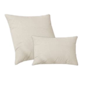 Kit Capas Almofadas 50x50cm e 30x50cm Luxo Capri Bege