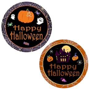 Adesivos Remarkable Halloween Character, 1,5 cm, redondos, 504 unidades