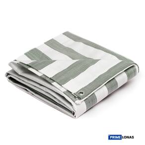 Lona Impermeável 2x4 310 Verde e Branca - Primelonas SK
