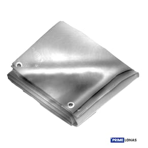 Lona Impermeável 2x5 310 Prata - Primelonas SK