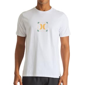 Camiseta Hurley Natural SM25 Masculina Branco