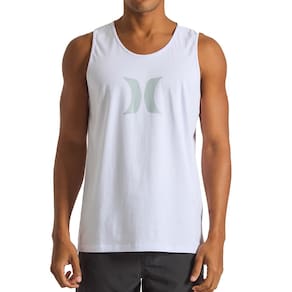 Regata Hurley Icon Oversize SM25 Masculina Branco