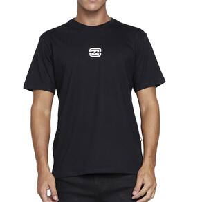 Camiseta Billabong Bracket Wave SM25 Masculina Preto
