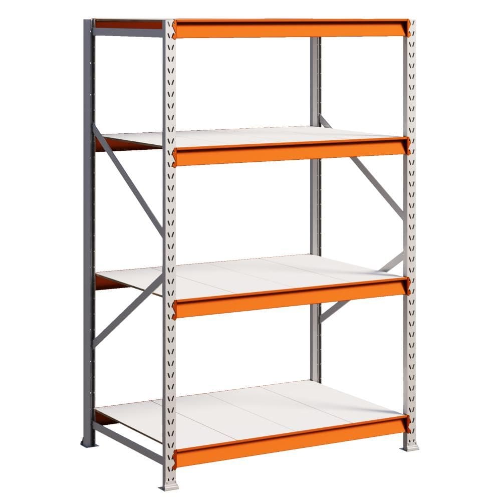 Porta Pallet 1000kg 1 Inicial 200x120x60 4 Níveis Com Bandeja MDP MPP250 Amapá