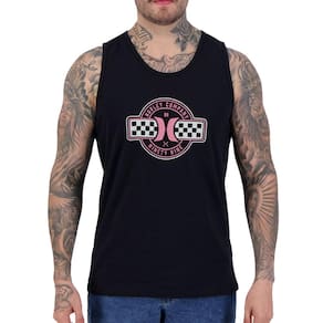 Regata Hurley Racing SM25 Masculina Preto
