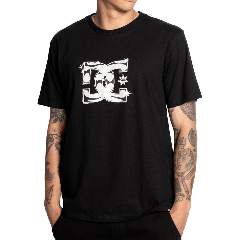 Camiseta DC Shoes DC Star Classic SM25 Masculina Preto