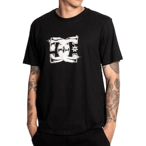 Camiseta DC Shoes DC Star Classic SM25 Masculina Preto