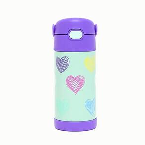 Garrafinha Térmica Funtainer 355ml Corações Thermos