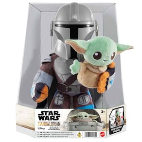Boneco Star Wars Mandalorian e Grogu Mattel