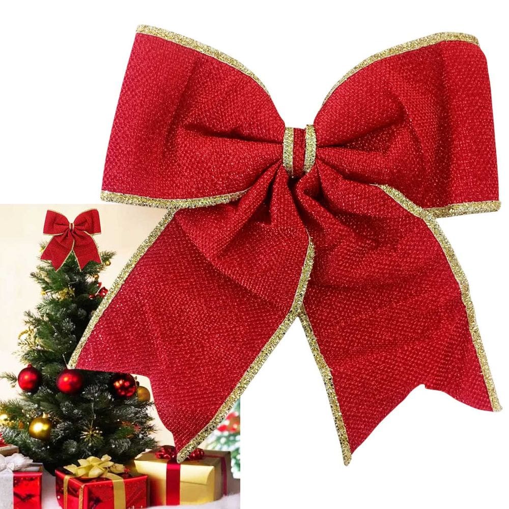 Laço Natal Grande Enfeite Natalino Arvore Janela Porta Casa Loja Comercio Shopping Festa Evento