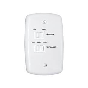 Chave De Reversão Venti-Delta Bivolt Branco Bivolt 99-0088