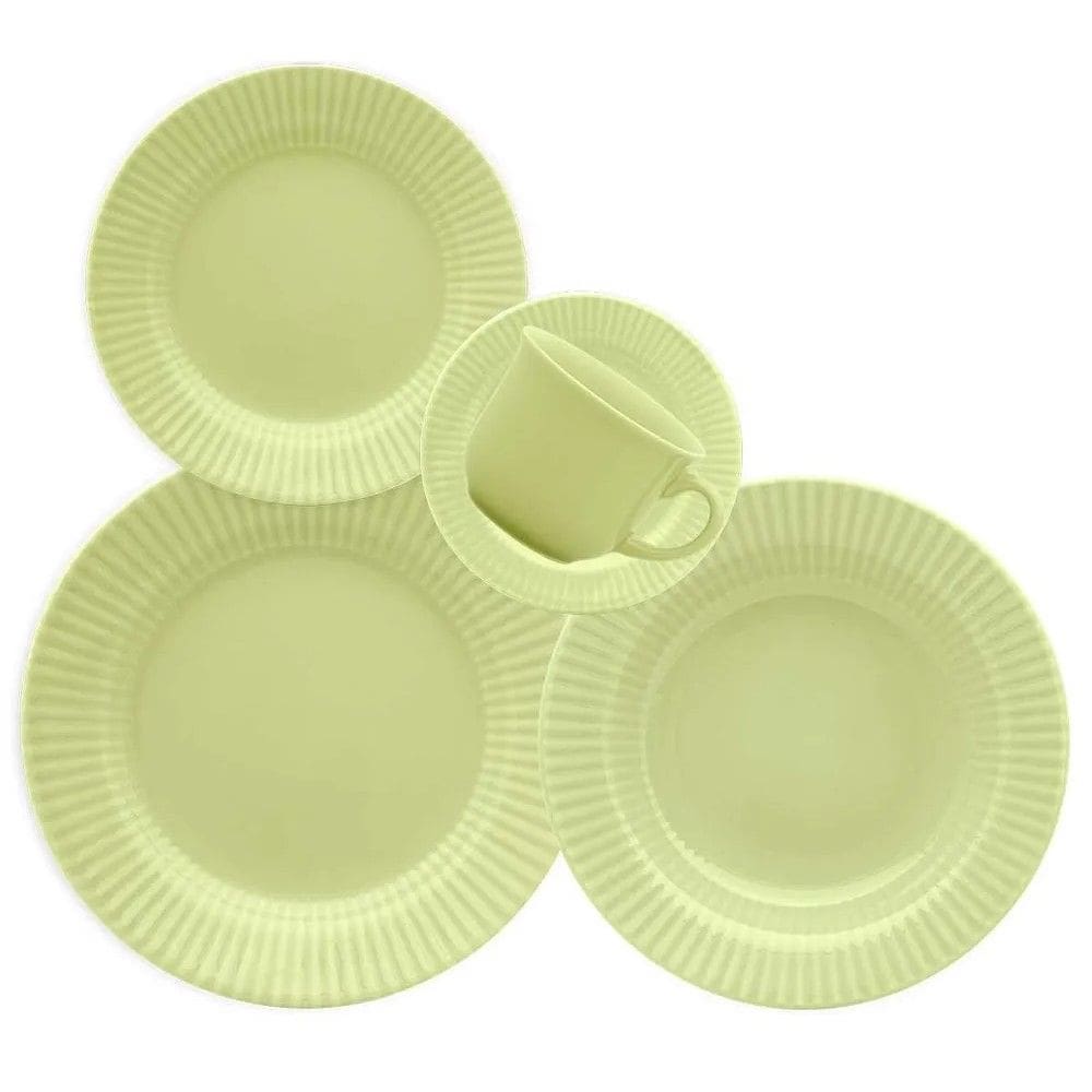 Aparelho de Jantar 30 Peças Canelé Verde Oxford