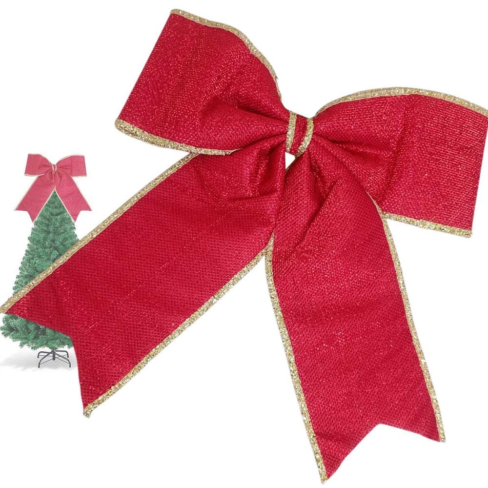 Laço Natal Enfeite Enorme Natalino Porta Arvore Janela Casa Guirlanda Loja Predio Hall Entrada Festa