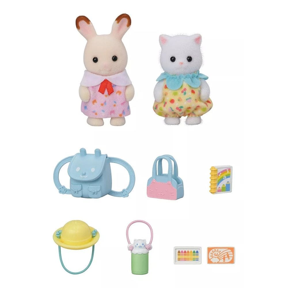 Sylvanian Families Amigos Jardim Infancia Caminhando Juntos