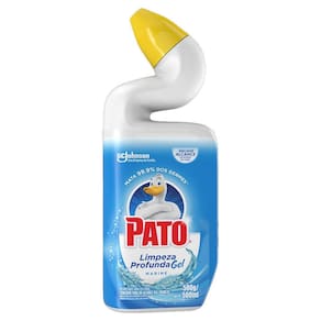 Desinfetante Gel Uso Geral Marine Pato Limpeza Profunda Squeeze 500ml
