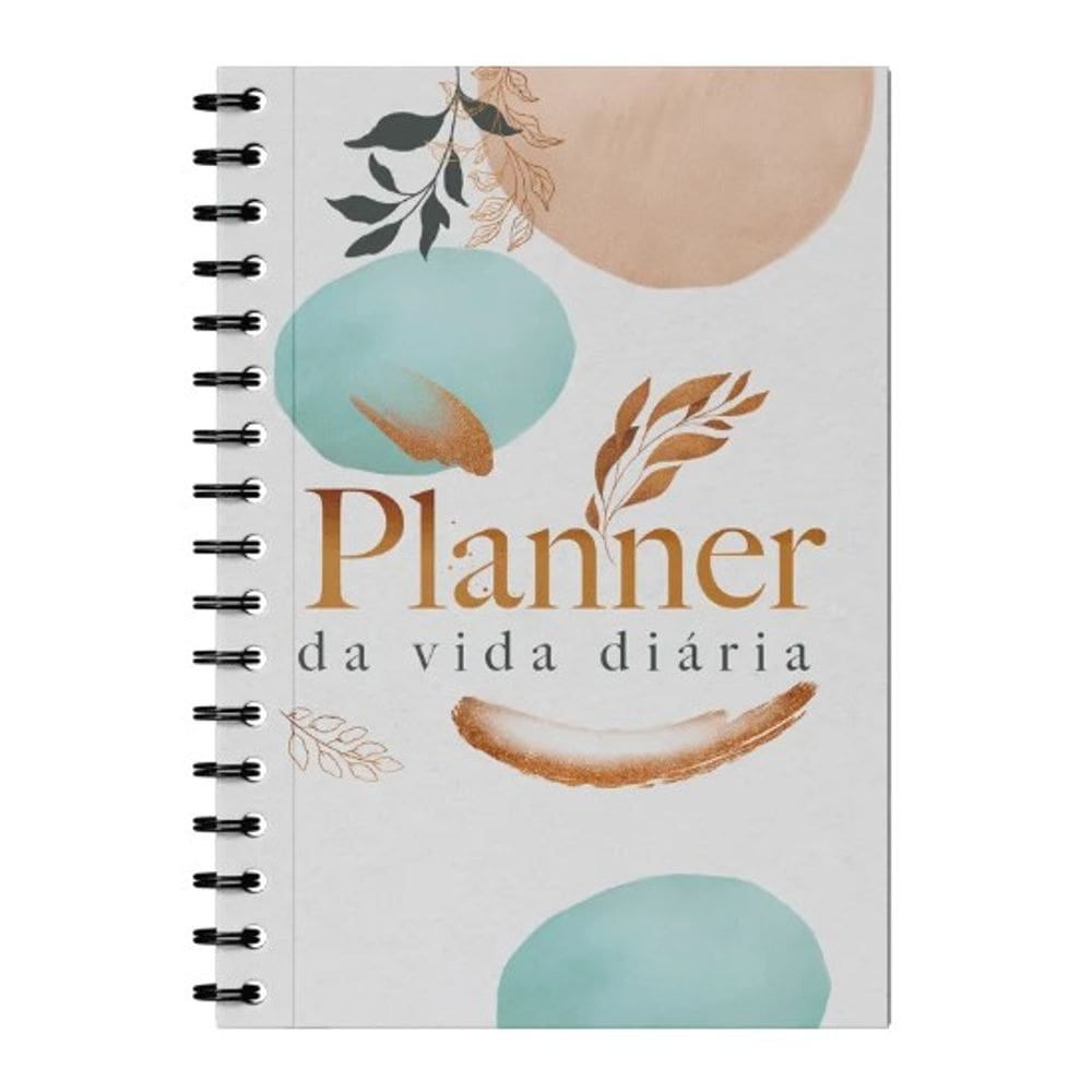 Planner da Vida Diaria Marron