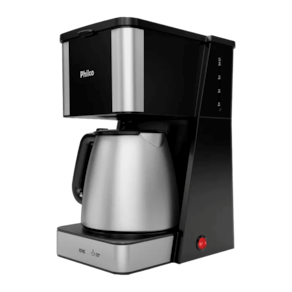 Cafeteira Elétrica Philco PCF40C 1,6L Inox 40 Cafezinhos - 950W