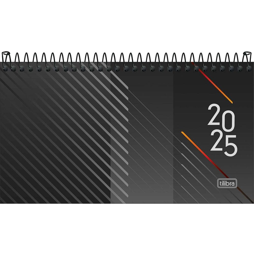 Agenda Executiva Espiral Semanal 16,7 x 8,9 cm Spot 2025 Tilibra 1882