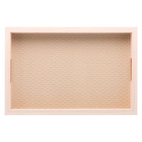 Bandeja Retangular em MDF 30x4x20cm 5675 - Lyor