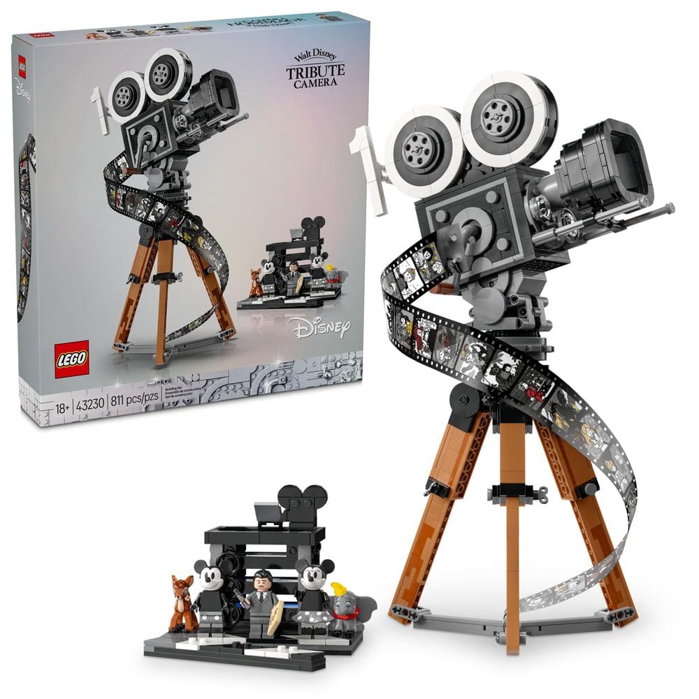 Conjunto de construção LEGO Disney Walt Disney Tribute Camera 43230