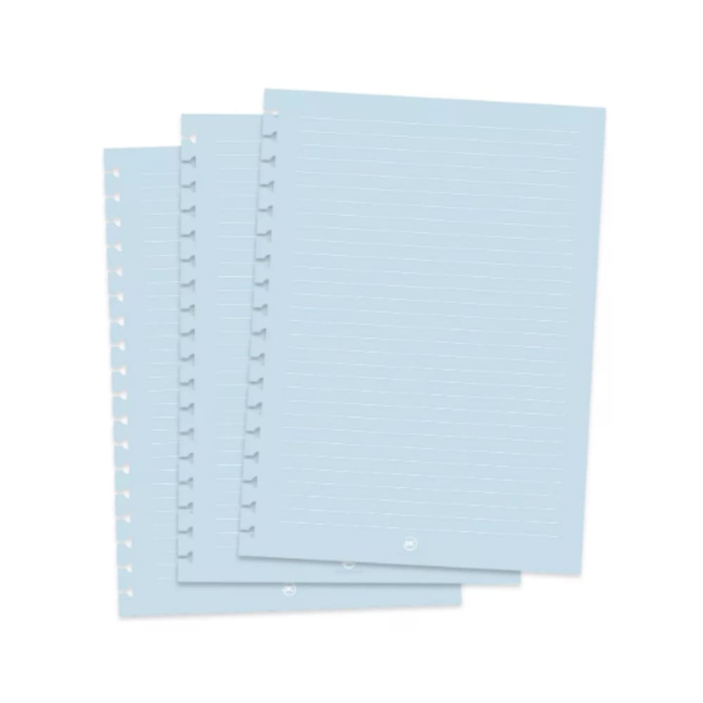 Refil Caderno Smart Colegial com 48 Folhas DAC - Azul