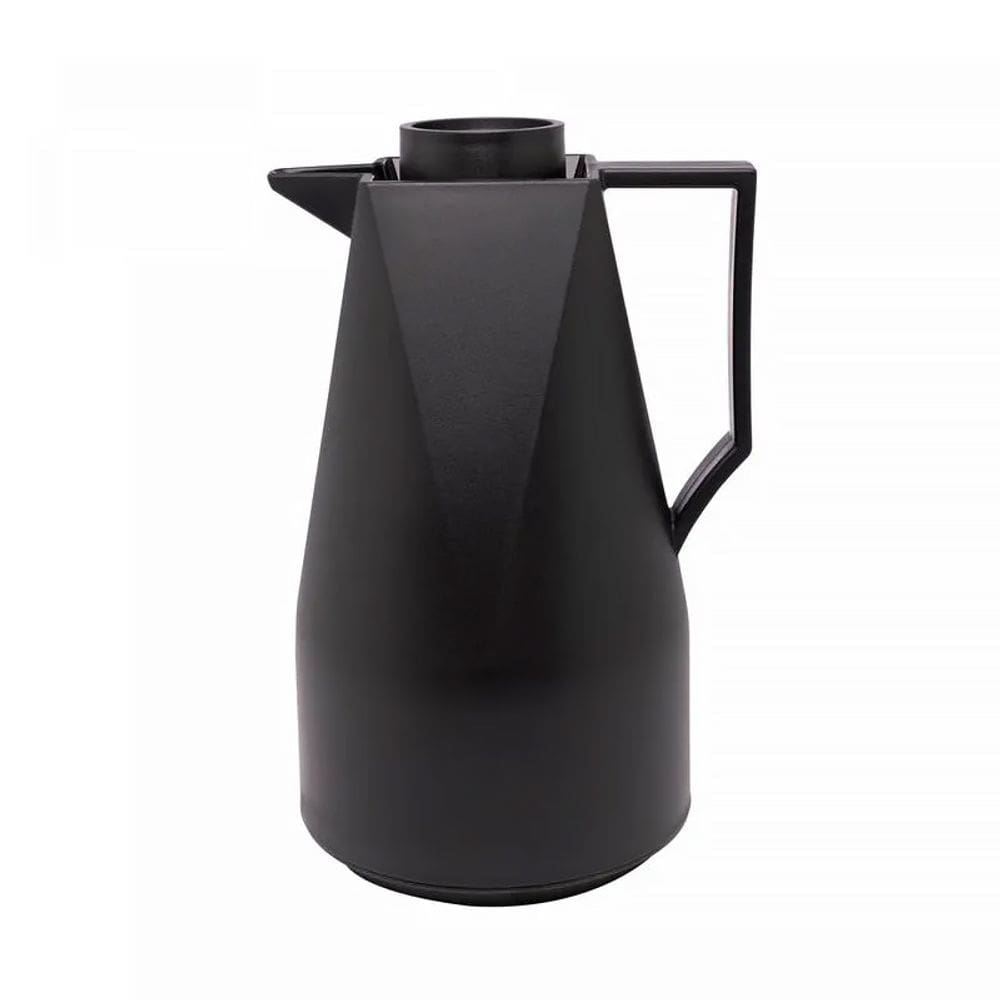 Garrafa Térmica de Plástico Origami Preta 1L 29576 - Wolff