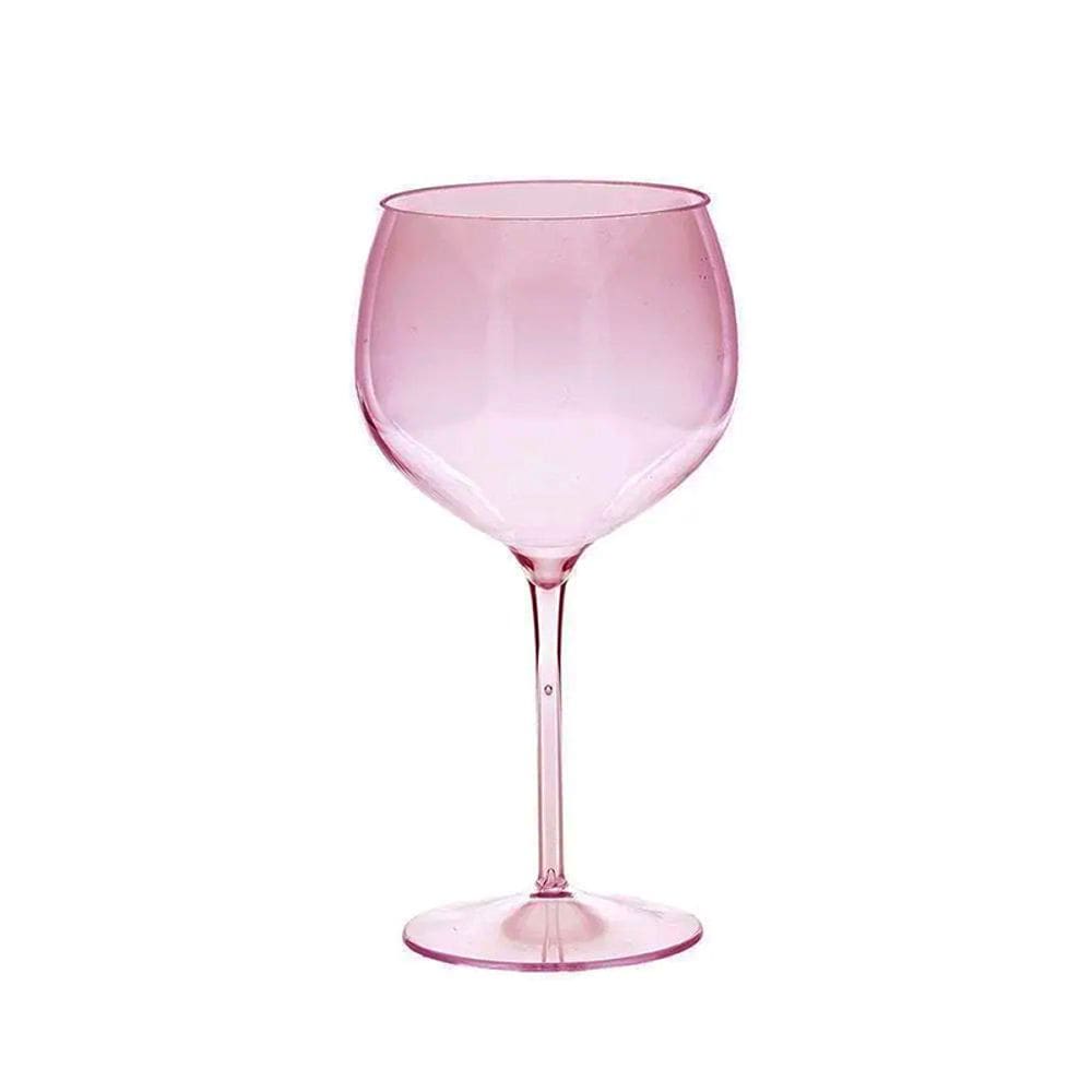 Taça Gin Rosa 600ml em Acrílico TG300 - Ou