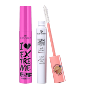 Kit Essence I Love Extreme Crazy Volume + Primer Booster (2 Produtos)
