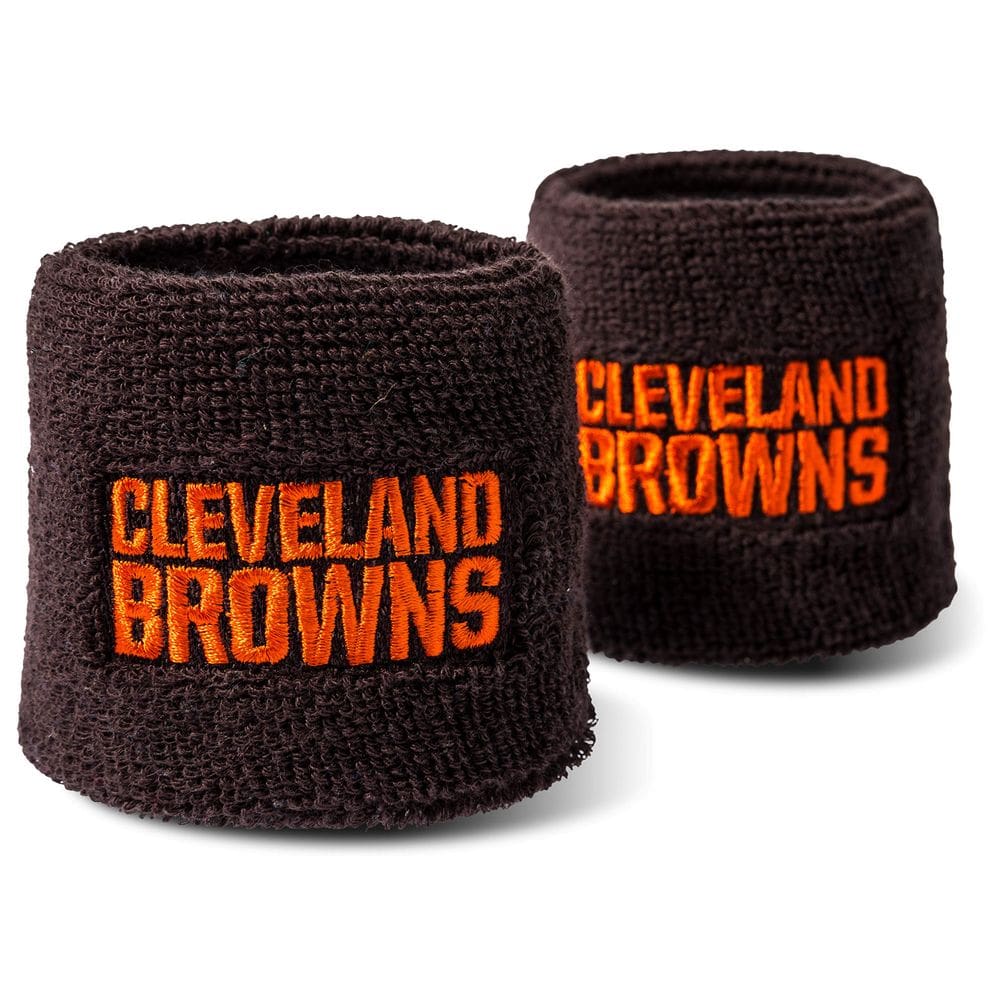 Pulseiras Franklin Sports NFL bordadas OSFM Cleveland Br