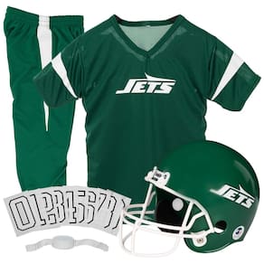 Conjunto de uniformes Franklin Sports New York Jets Kids NFL Youth S