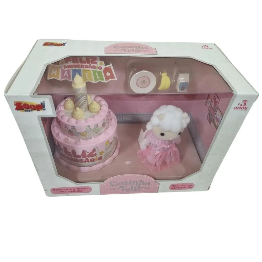 Brinquedo Casinha Feliz Conjunto Coleção 2 Zoop Toys ZP01237
