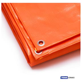 Lona multiuso Impermeável 2x5 200 Laranja - Primelonas SK