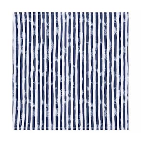 Guardanapo Home 4 pçs 40x40cm Estampado Listras Desgastadas Marinho 203598 - Copa e Cia