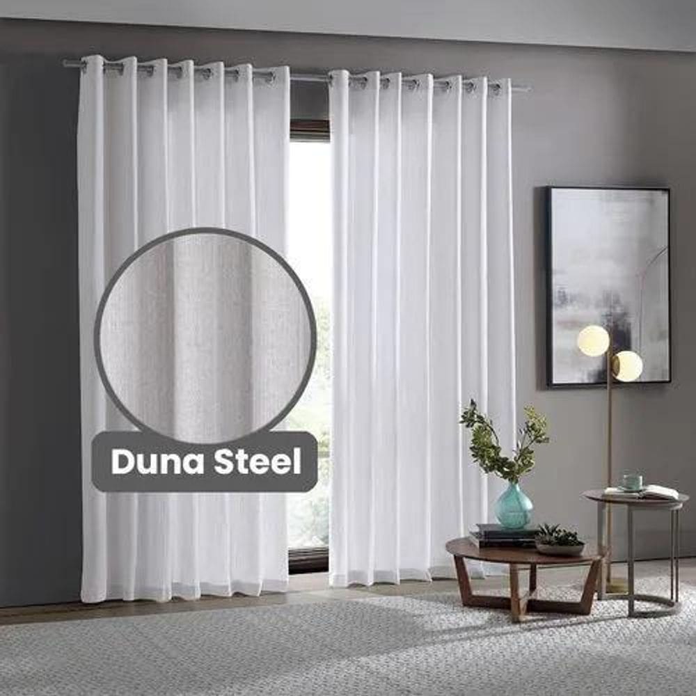 Cortina Rustica Lugo 5,4 X 2,5 - Bella Janela Duna
