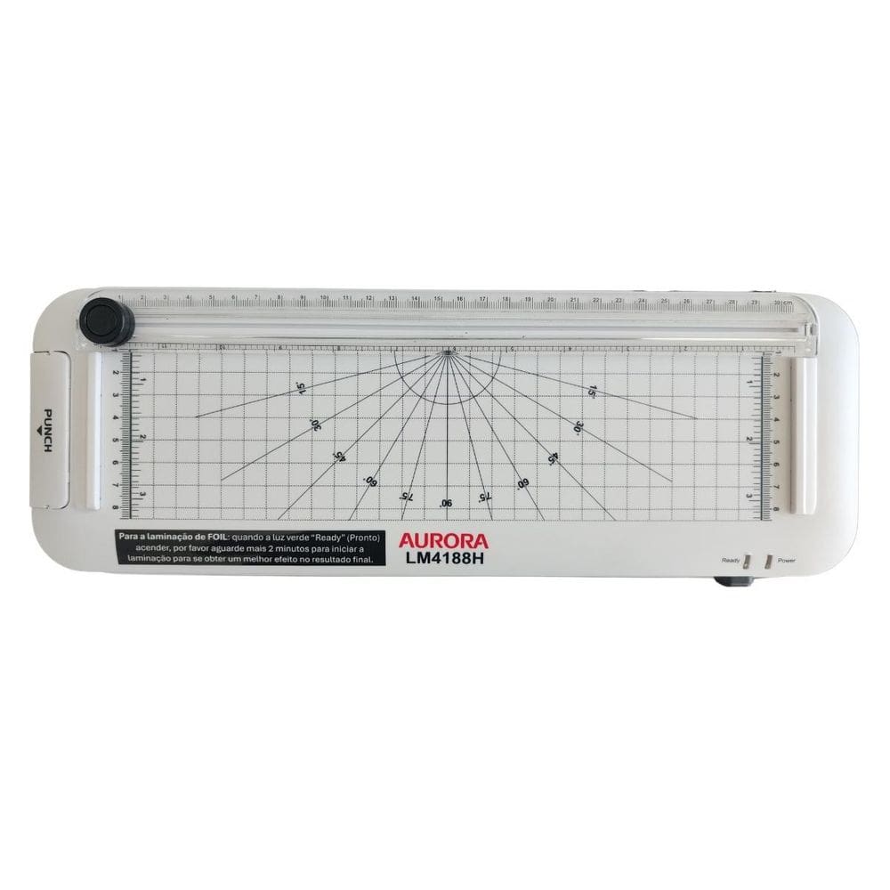 Plastificadora A4 Laminador Refilador Perfurador Aurora 127V